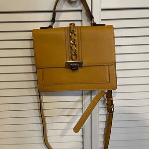 Aldo Mustard Satchel Bag